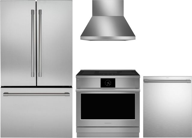 Monogram® 4 Piece Stainless Steel Induction Kitchen Package-0