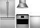Monogram® 4 Piece Stainless Steel Induction Kitchen Package-0
