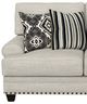Corinthian Furniture Becall Cream Loveseat-1