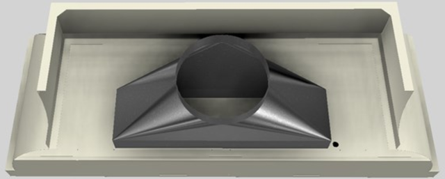 Vent-A-Hood® Designer Series 66" Biscuit Wall Mounted Range Hood-3