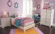 Signature Design by Ashley® Paxberry 2-Piece Whitewash Twin Panel Bed Set-3