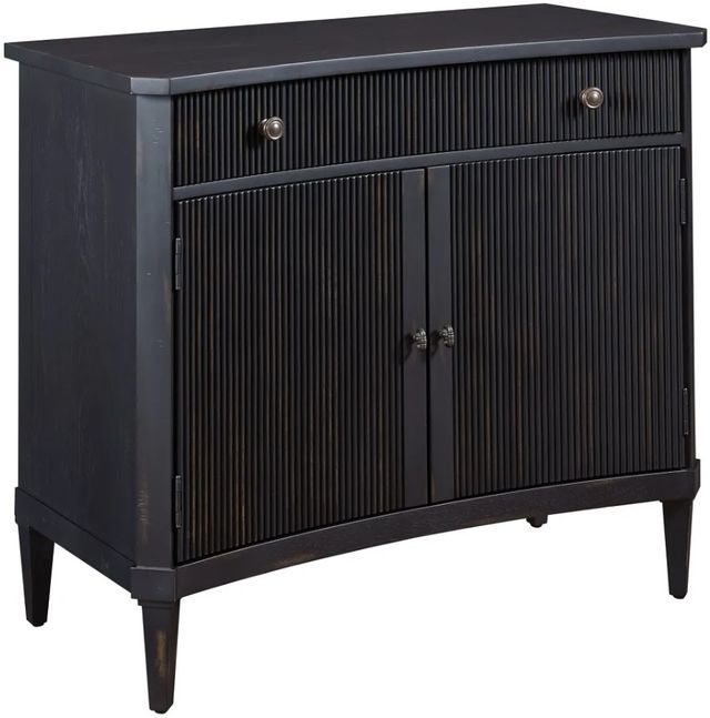 Hammary® Hidden Treasures Black Merriam Accent Door Chest-0