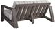 Tommy Bahama® Outdoor Mozambique Taupe Gray Synthetic Teak Loveseat-1