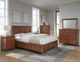 Whittier Wood® Furniture McKenzie Glazed Antique Cherry 9-Drawer Dresser-1