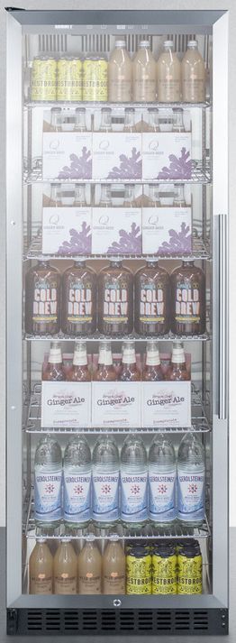 Summit® Commercial Series 12.6 Cu. Ft. Stainless Steel Beverage Center-2