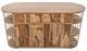 International Furniture Direct Balam Stained Brown Kitchen Island-4