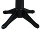 John Thomas Furniture® Dining Essentials Black Round Dining Table -2