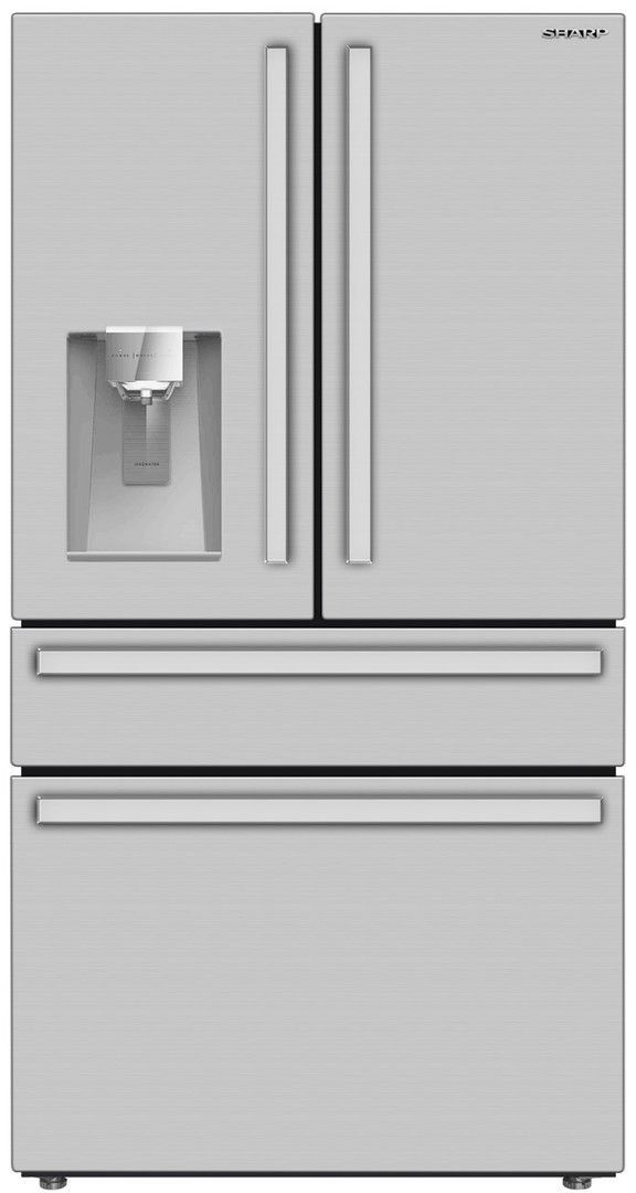 Sharp® 5 Piece Stainless Steel Kitchen Appliance Package-1
