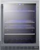 Summit® 4.2 Cu. Ft. Stainless Steel Beverage Center-0