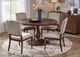Flexsteel® Bellevue Whiskey Brown Round Dining Table-5