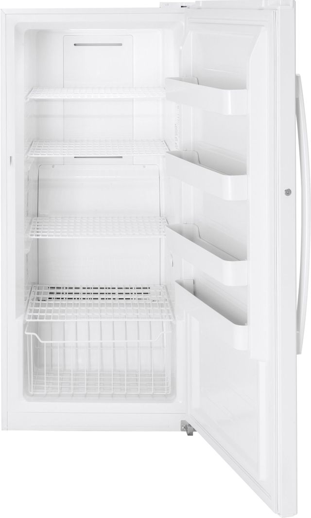 GE® 14.1 Cu. Ft. White Upright Freezer-1