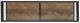 Liberty Furniture Bedford Glass Top Sofa Table with Black/Weathered Oak Base-4