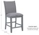 Powell® Bellevue 2-Piece Gray Counter Stool Set-2