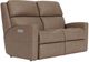 Flexsteel® Customizable Catalina Leather Power Reclining Loveseat with Power Headrest-1