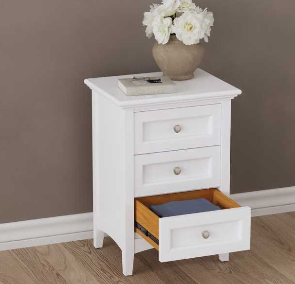 A-America® Westlake White Nightstand-4