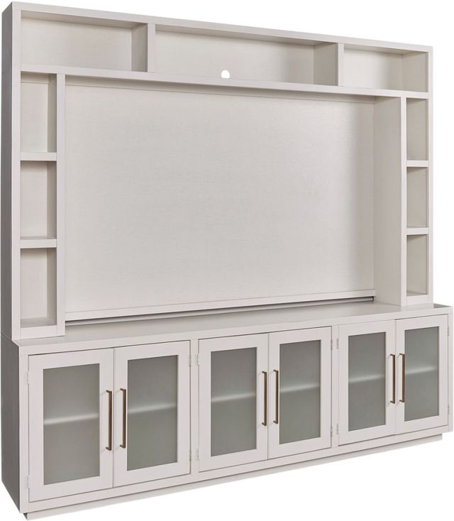 aspenhome® Perry White 97'' Console and Hutch-0