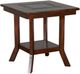 Sunny Designs™ Santa Fe Dark Chocolate Square End Table-0