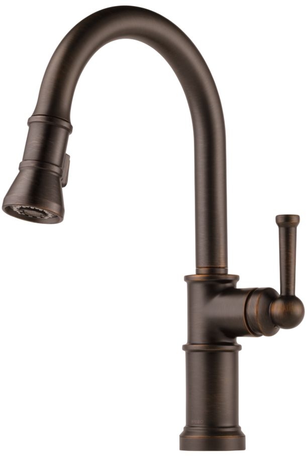 Brizo Artesso® Venetian Bronze® Single Handle Pull-Down Kitchen Faucet-0