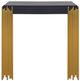 New Classic® Home Furnishings Empire Black End Table with Gold Base-2