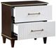 Homelegance® Niles Cherry/White Nightstand-3