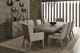 Bernhardt Linea Cerused Greige/Gray Dining Arm Chair-3