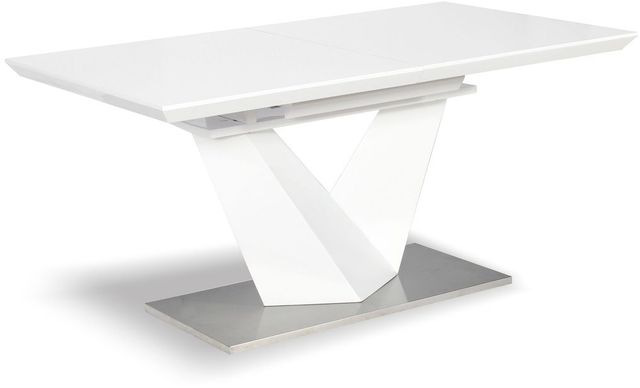 Mazin Furniture Manhattan 7-Piece White Dining Set-0