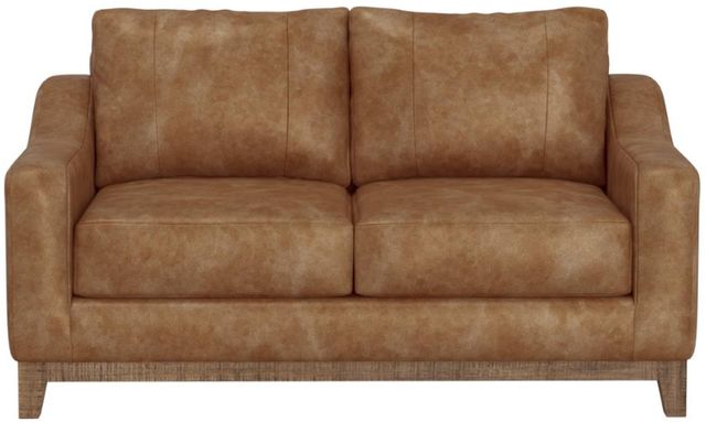 International Furniture Direct Olivio Cognac Loveseat-2