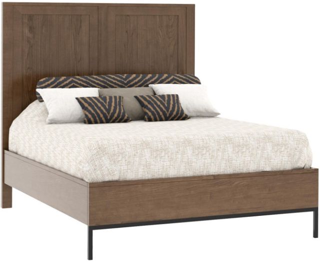 Country View Woodworking Urban Expressions Queen Vertical Panel Bed-0