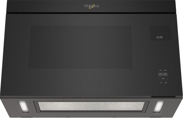Whirlpool® 1.1 Cu. Ft. Black Over The Range Microwave-2