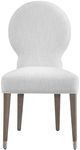 Bassett Mirror Farrah 2-Piece Porcelain White Dining Chair-1