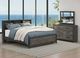 Signature Design by Ashley® Broachmyn Black/Gray Queen Bookcase Bed-1