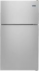 Maytag® 33" 20.5 Cu. Ft. Fingerprint Resistant Stainless Steel Top Freezer Refrigerator-0