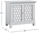 Jofran Inc. Isabella Champagne 38" Mirrored Accent Cabinet-2