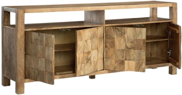 Signature Design by Ashley® Hudwick Natural Brown Accent Cabinet-3