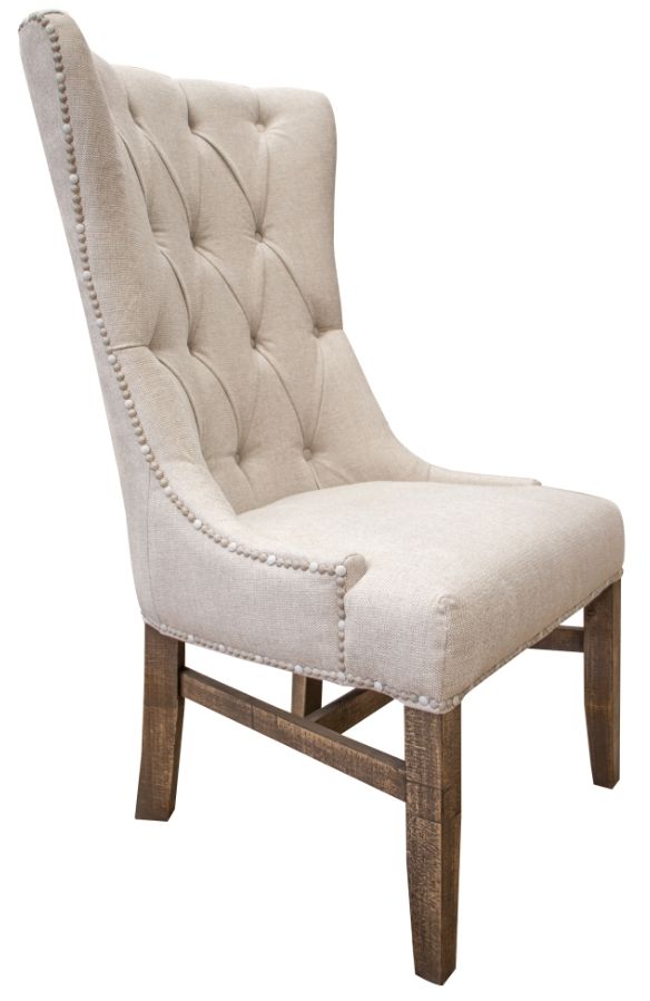 International Furniture Direct Aruba 2-Piece White Side Chair Set