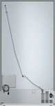 Maytag® 36" 20.9 Cu. Ft. Fingerprint Resistant Stainless Steel Counter Depth Side-by-Side Refrigerator with Arctic Blue Interior-1