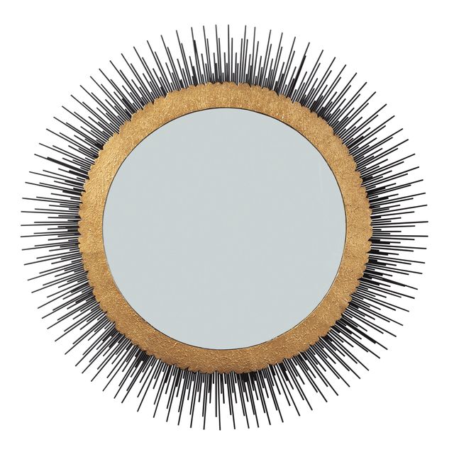 Signature Design by Ashley® Elodie Black/Gold Accent Mirror-0