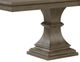 Elements International King Court Gray Dining Table with Leaf-2