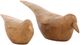 Dovetail Furniture Jay 2-Piece Natural Sculpture Set-0