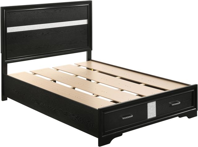 Coaster® Miranda Black Full Storage Bed-1