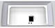 Vent-A-Hood® Designer Series 48" White Wall Mounted Range Hood-4
