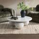 Classic Home Castello Atenea White Coffee Table-1