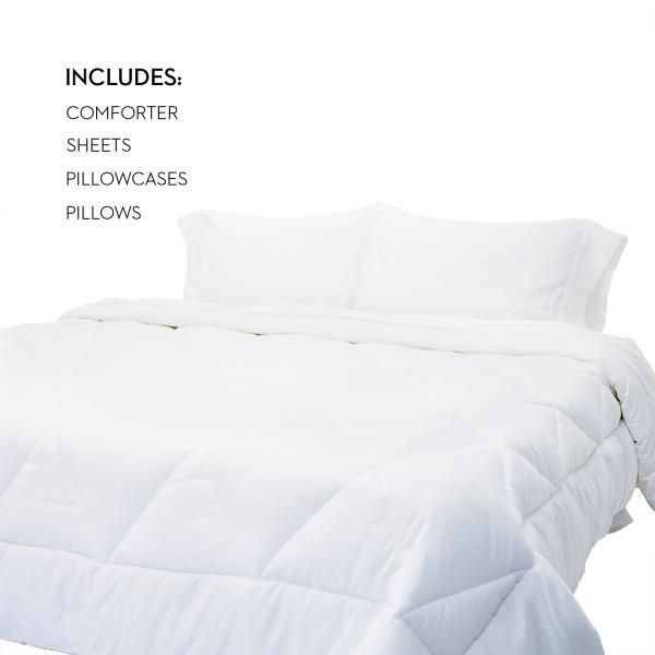Malouf® Woven™ Twin Reversible Bed in a Bag-2