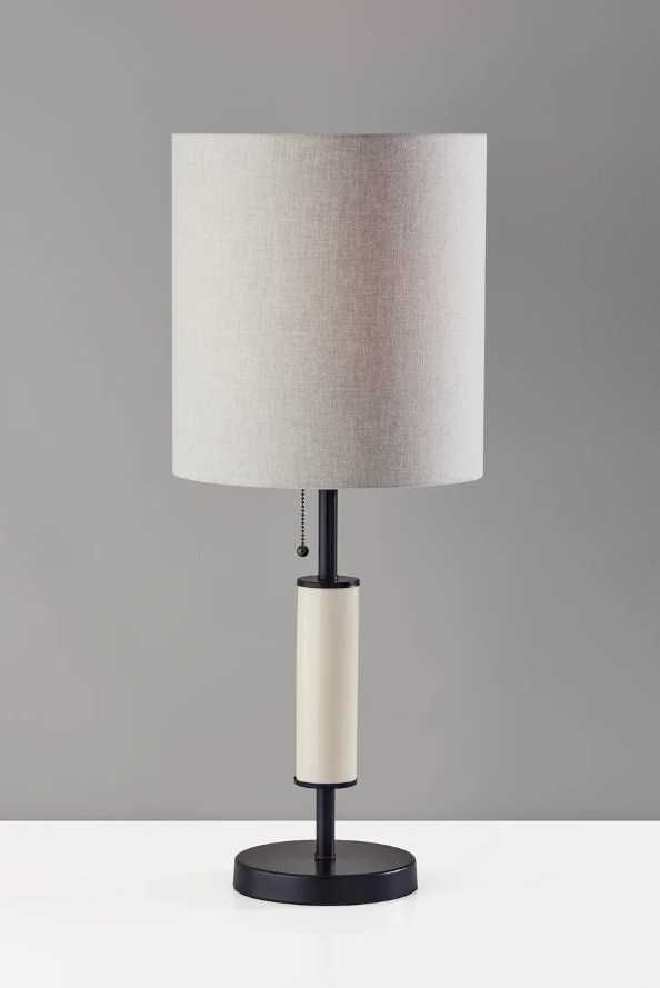 Adesso® Vanessa Black Table Lamp-2