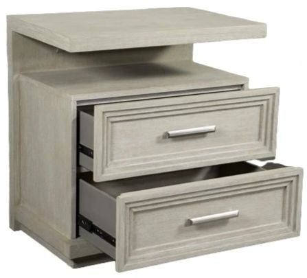 Riverside Furniture Cascade Dovetail 2-Drawer Nightstand-2