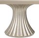 Michael Amini® Fantosini Silver Leaf Round Dining Table-4