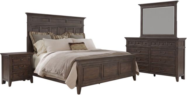 Liberty Furniture Paradise Valley 4-Piece Saddle Brown California King Bedroom Set-0