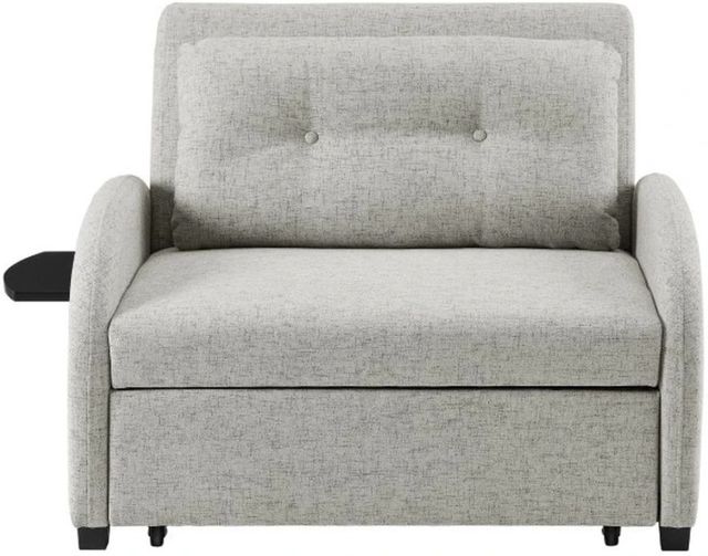 Powell® Aileen Gray Wide Convertible Chair Bed-3
