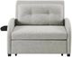 Powell® Aileen Gray Wide Convertible Chair Bed-3