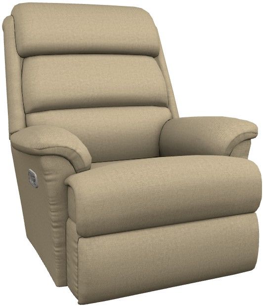 La-Z-Boy® Astor Khaki Power Rocking Recliner with Headrest-0
